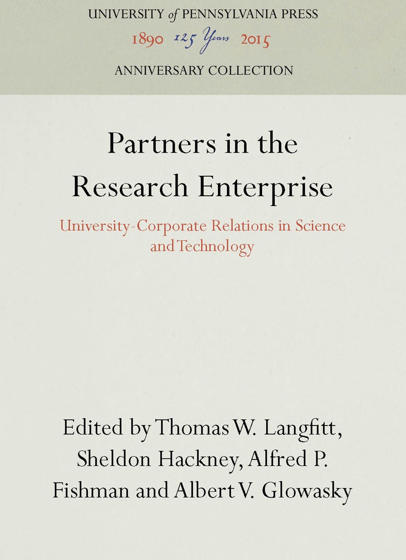 Book cover image for Partners in the Research Enterprise ISBN: 9781512803648