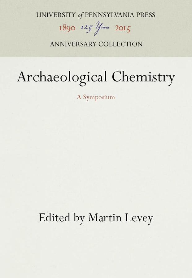 Cover image for Archaeological Chemistry, isbn: 9781512803891