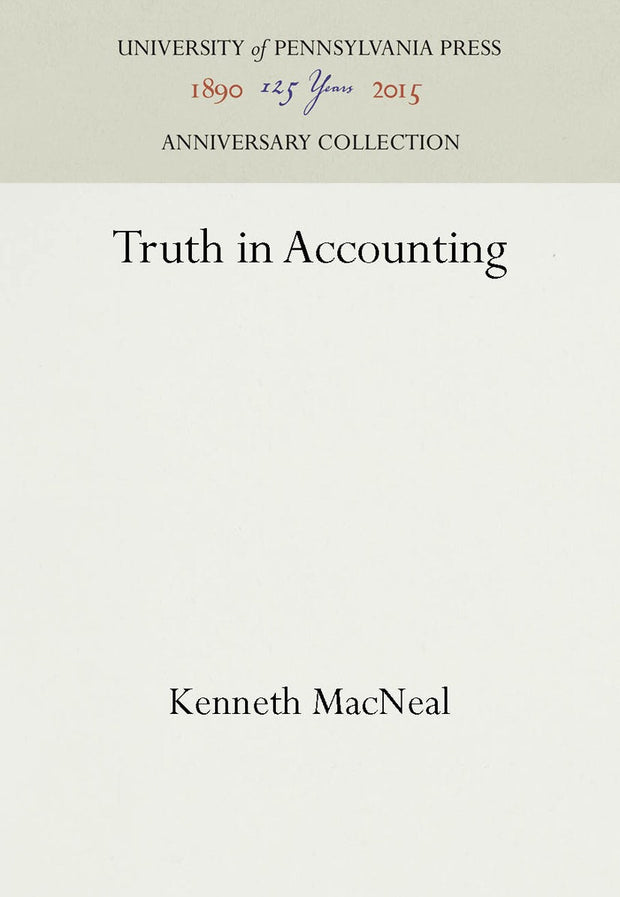 Cover image for Truth in Accounting, isbn: 9781512804041