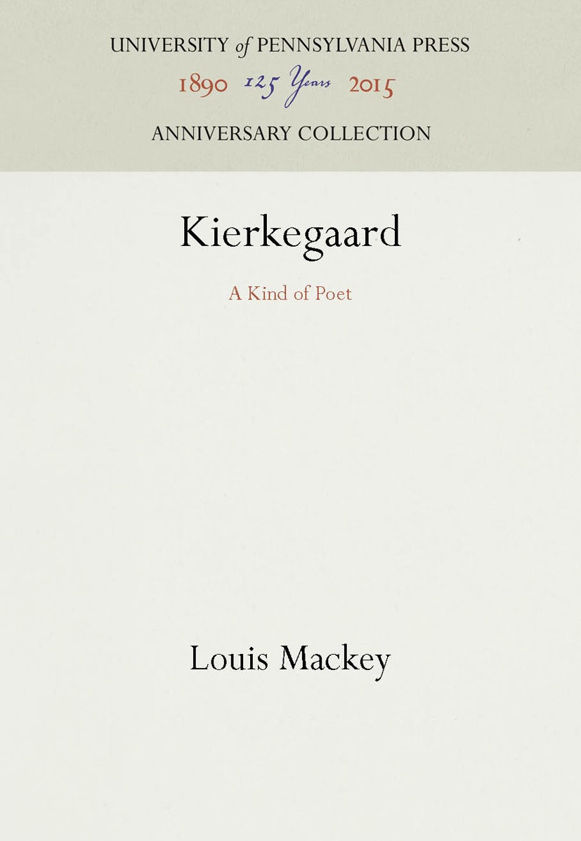 Book cover image for Kierkegaard ISBN: 9781512804072