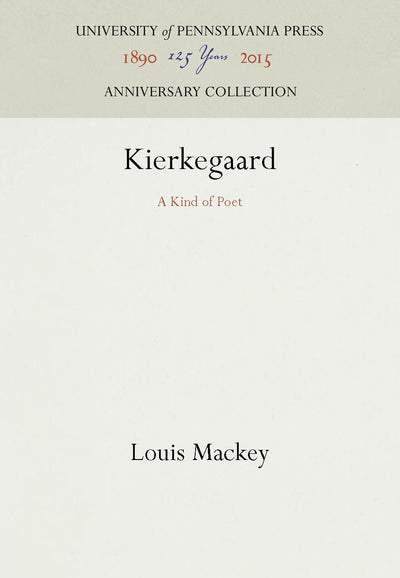Cover image for Kierkegaard, isbn: 9781512804072