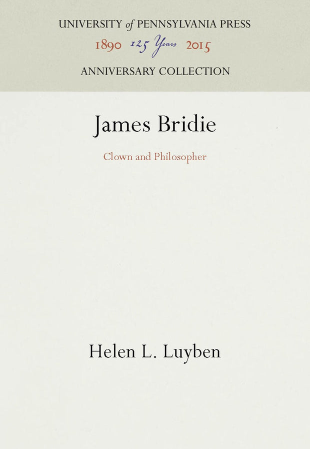 Cover image for James Bridie, isbn: 9781512804126