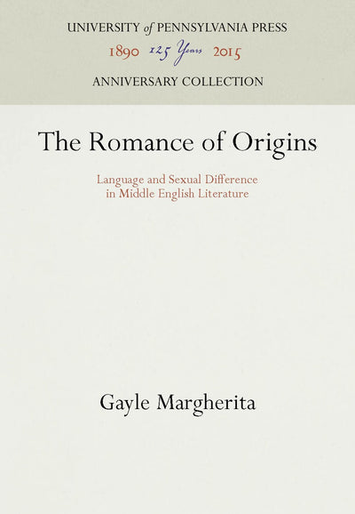 Cover image for The Romance of Origins, isbn: 9781512804324