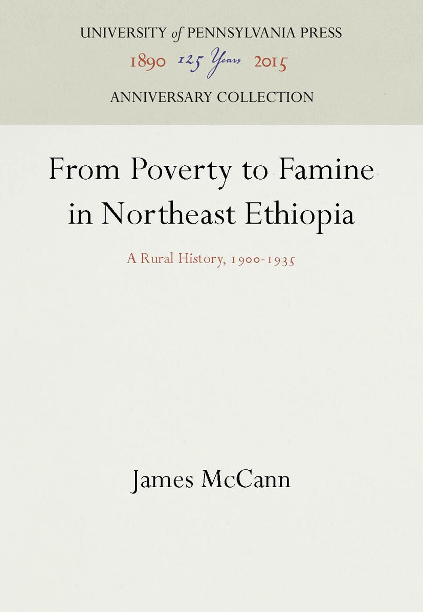 Book cover image for From Poverty to Famine in Northeast Ethiopia ISBN: 9781512804409