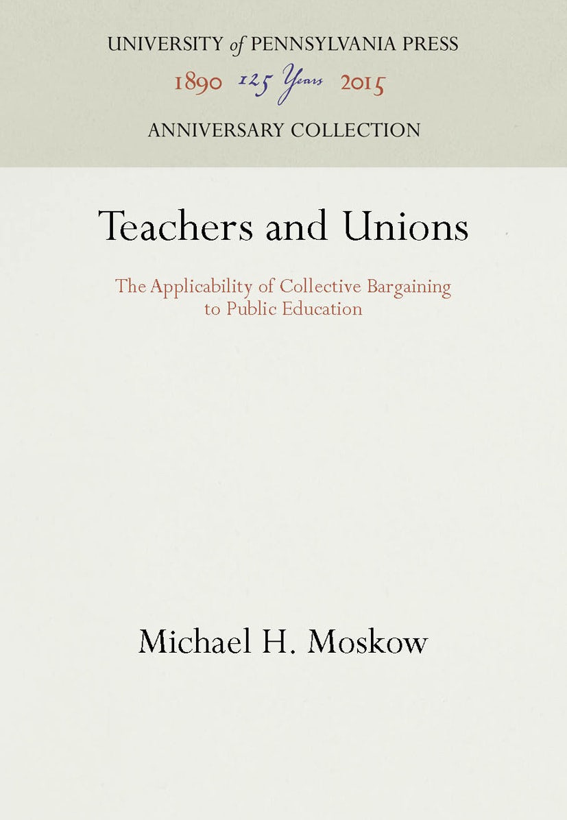 Book cover image for Teachers and Unions ISBN: 9781512804607