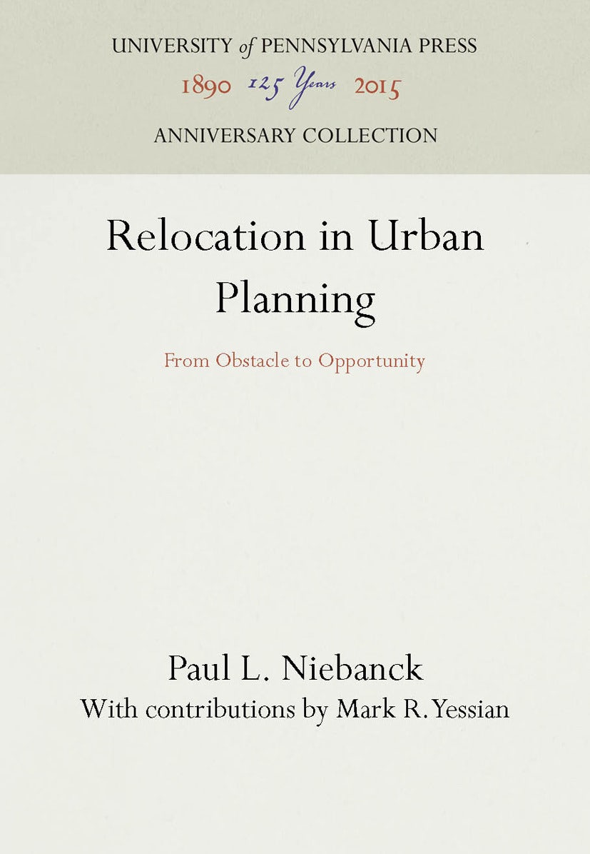 Book cover image for Relocation in Urban Planning ISBN: 9781512804690