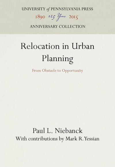 Cover image for Relocation in Urban Planning, isbn: 9781512804690