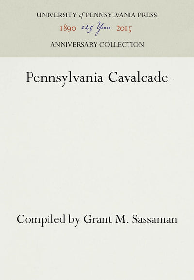 Cover image for Pennsylvania Cavalcade, isbn: 9781512805291