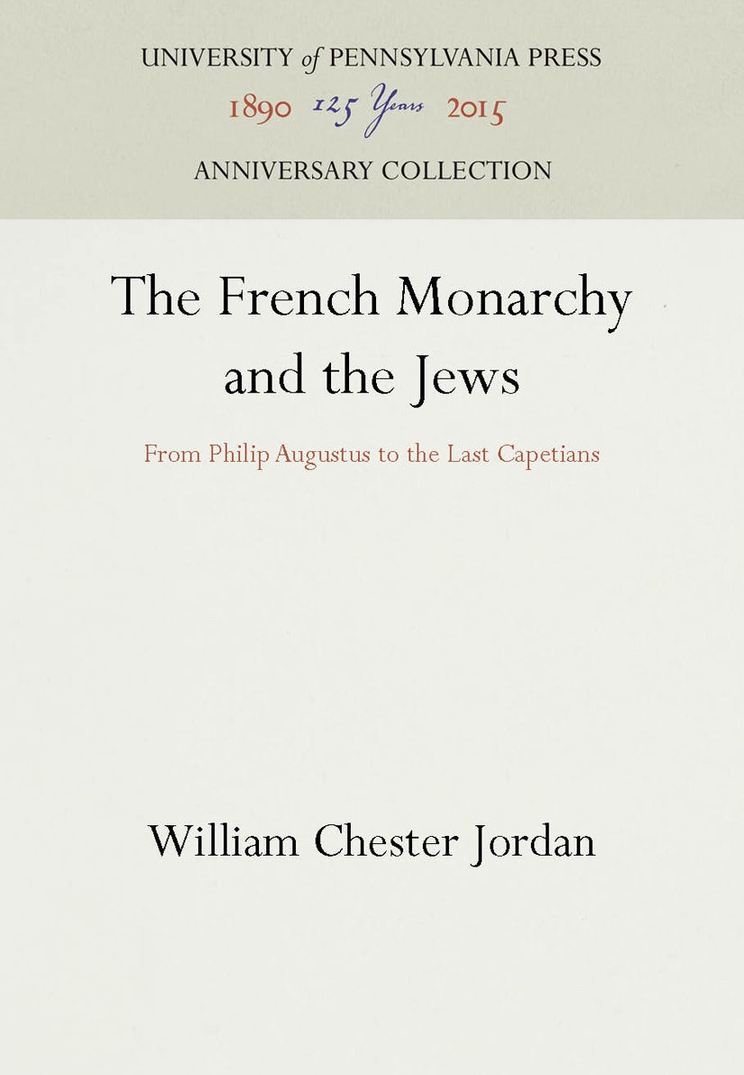 Book cover image for The French Monarchy and the Jews ISBN: 9781512805321