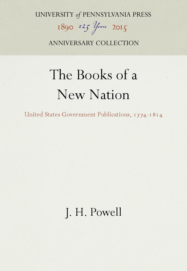 Cover image for The Books of a New Nation, isbn: 9781512805833