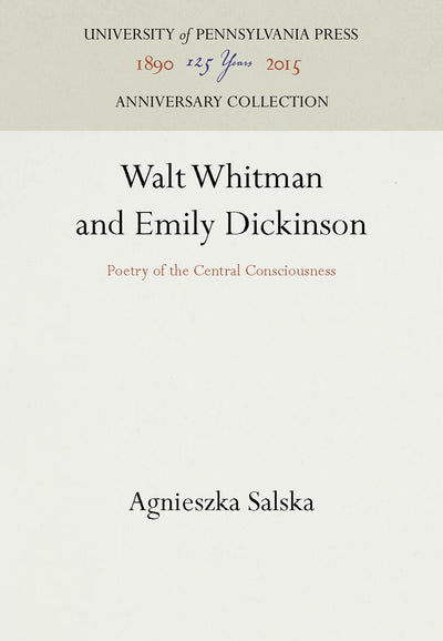 Cover image for Walt Whitman and Emily Dickinson, isbn: 9781512806144