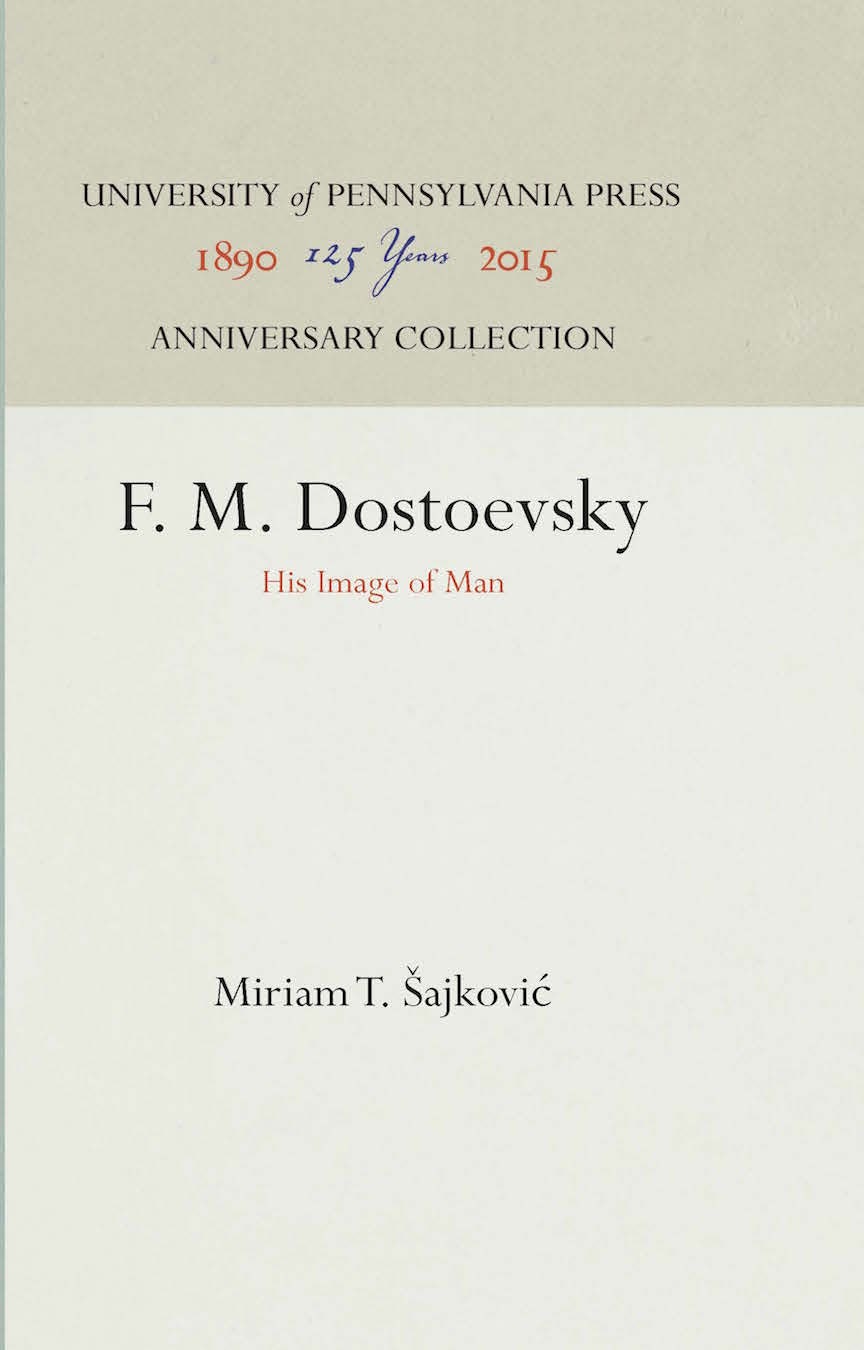 Book cover image for F. M. Dostoevsky ISBN: 9781512806182