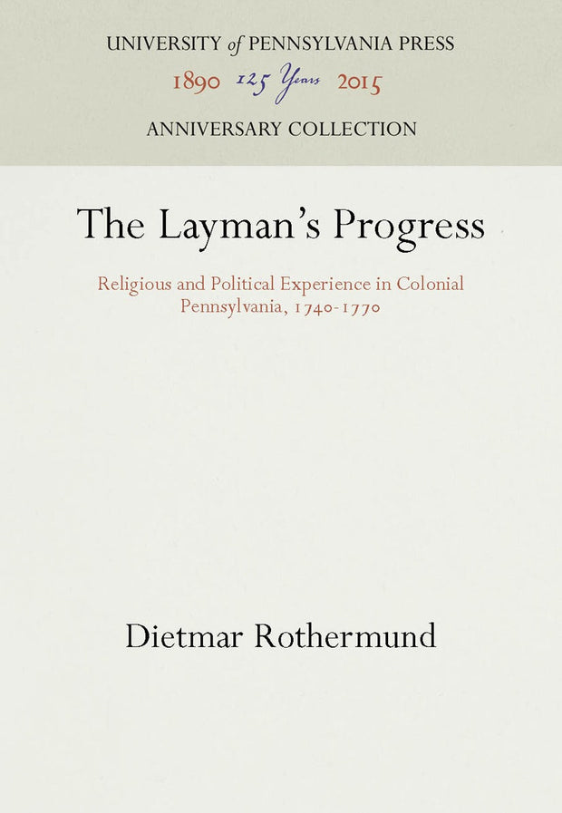 Cover image for The Layman's Progress, isbn: 9781512806250