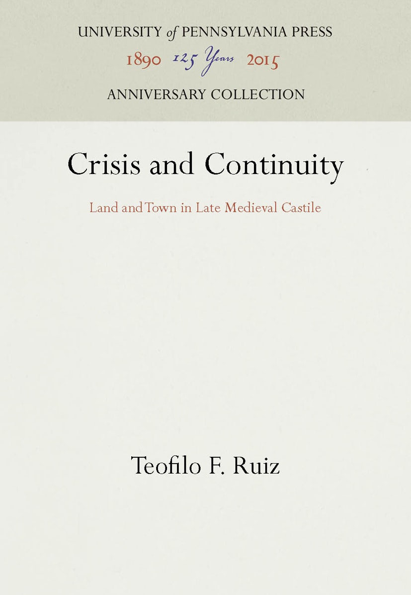 Book cover image for Crisis and Continuity ISBN: 9781512806649