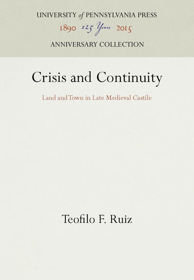 Cover image for Crisis and Continuity, isbn: 9781512806649