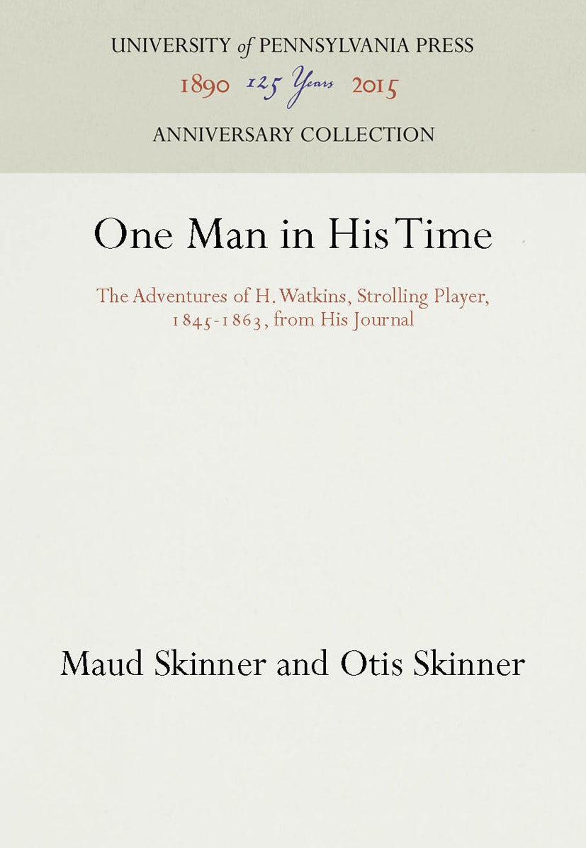 Book cover image for One Man in His Time ISBN: 9781512806861