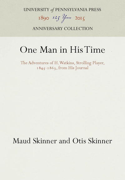 Cover image for One Man in His Time, isbn: 9781512806861