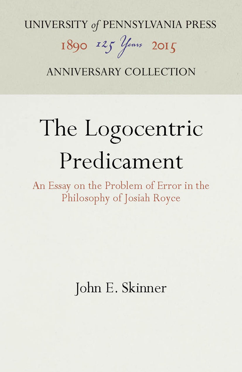 The Logocentric Predicament