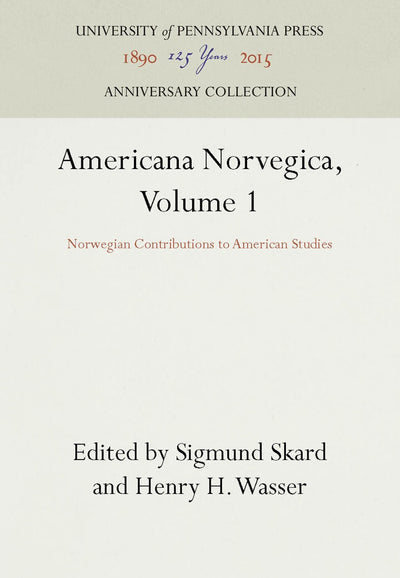 Cover image for Americana Norvegica, Volume 1, isbn: 9781512806922