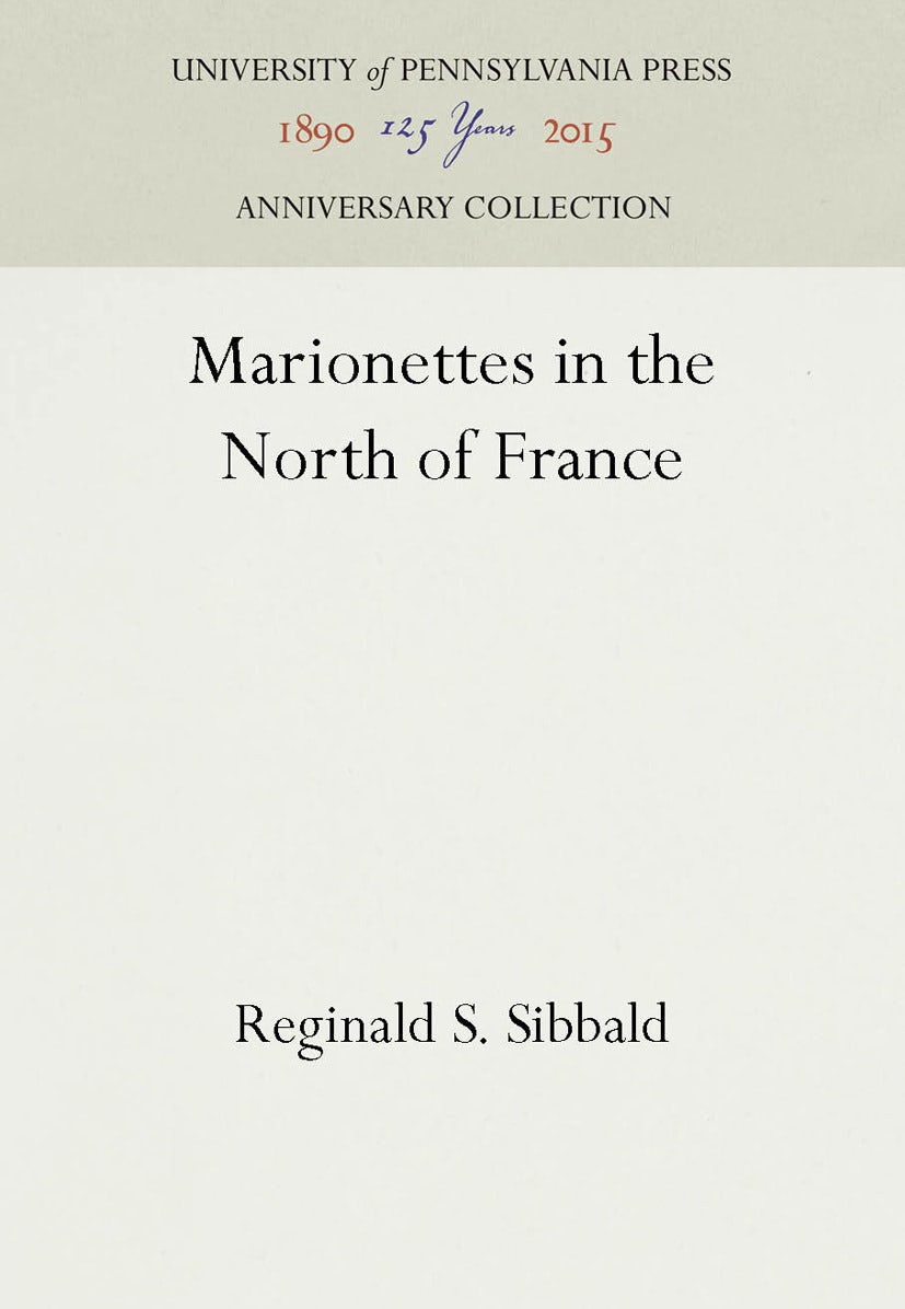 Book cover image for Marionettes in the North of France ISBN: 9781512807073