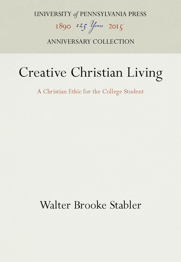 Cover image for Creative Christian Living ISBN 9781512807394