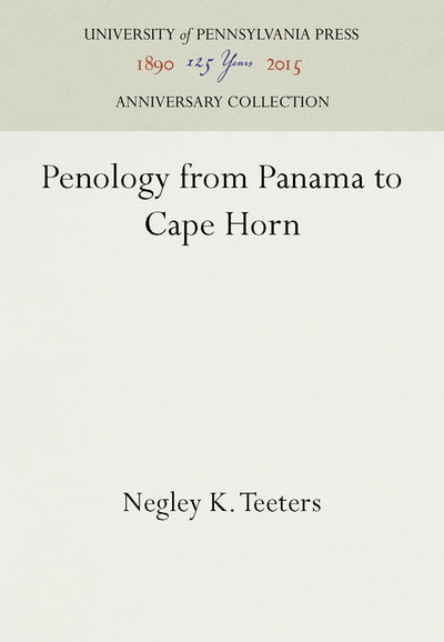 Cover image for Penology from Panama to Cape Horn, isbn: 9781512807646