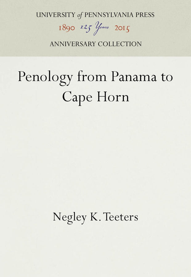 Cover image for Penology from Panama to Cape Horn, isbn: 9781512807646