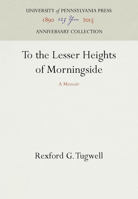 To the Lesser Heights of Morningside