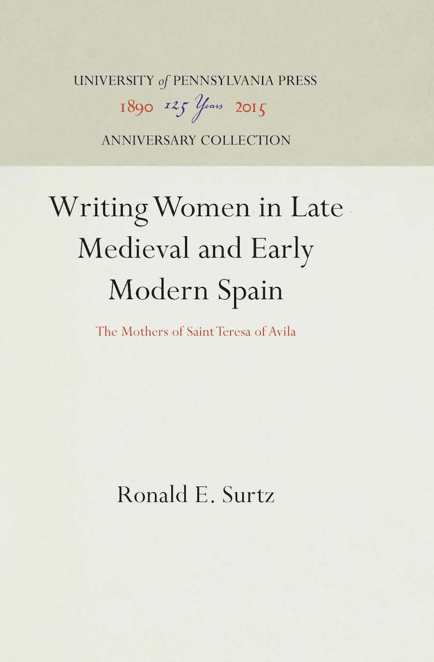 Book cover image for Writing Women in Late Medieval and Early Modern Spain ISBN: 9781512808179