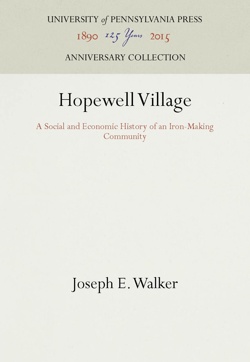 Book cover image for Hopewell Village ISBN: 9781512808193