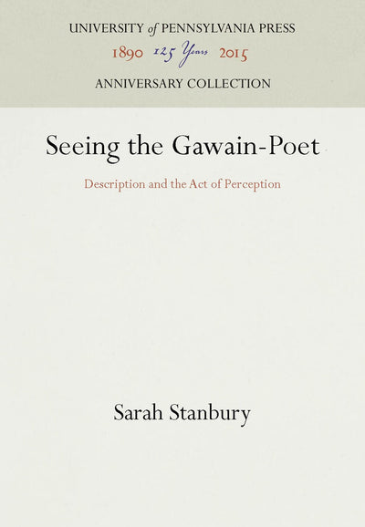 Cover image for Seeing the Gawain-Poet, isbn: 9781512808285