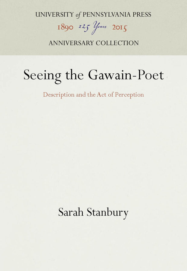 Cover image for Seeing the Gawain-Poet, isbn: 9781512808285