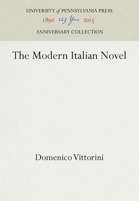 The Modern Italian Novel
