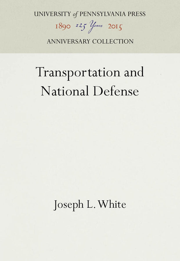 Cover image for Transportation and National Defense, isbn: 9781512808537