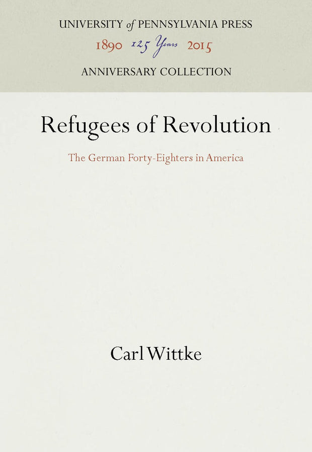 Cover image for Refugees of Revolution, isbn: 9781512808759
