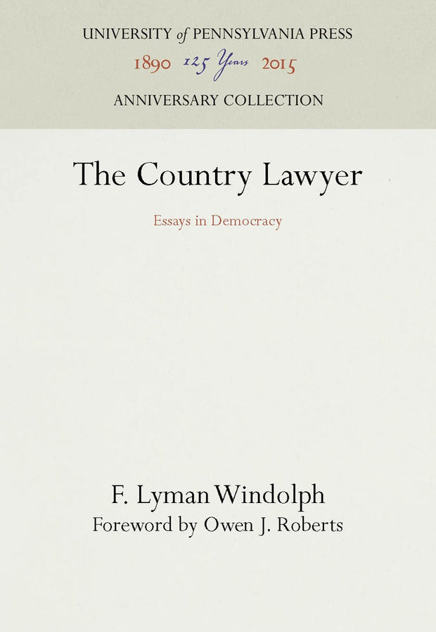Cover image for The Country Lawyer, isbn: 9781512808827
