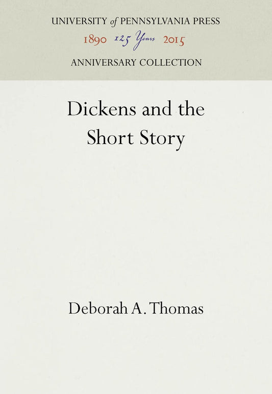 Dickens and the Short Story