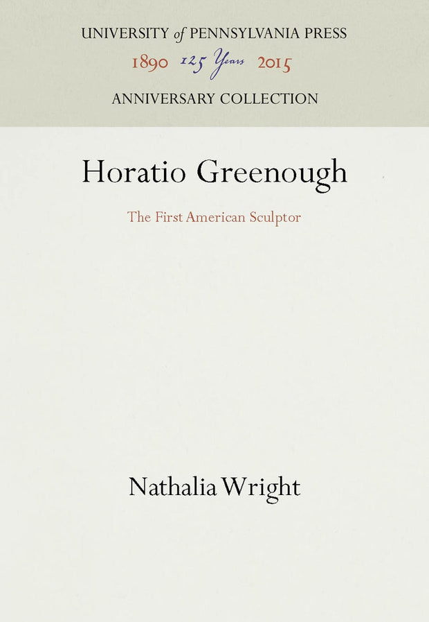Cover image for Horatio Greenough, isbn: 9781512809251