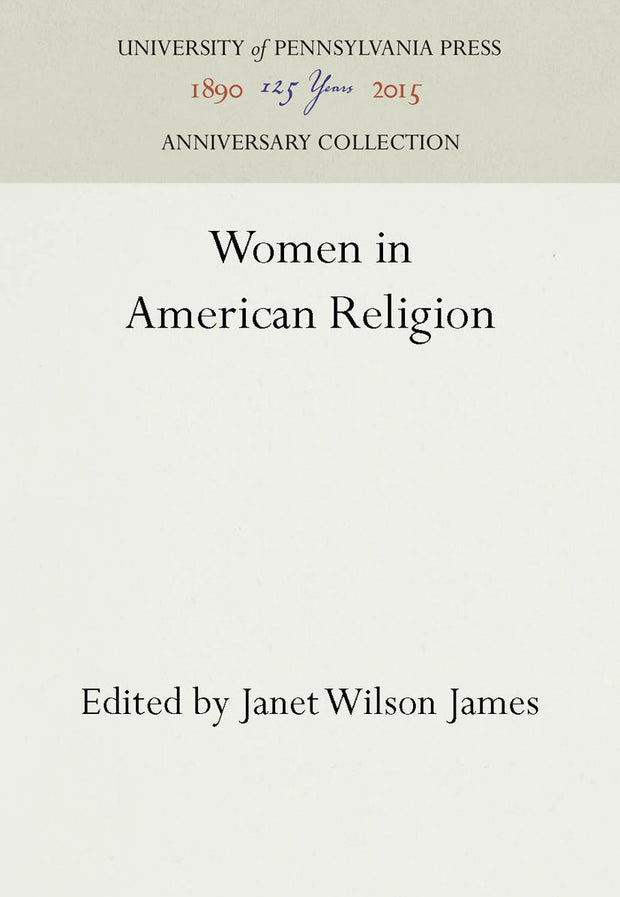 Cover image for Women in American Religion, isbn: 9781512809602