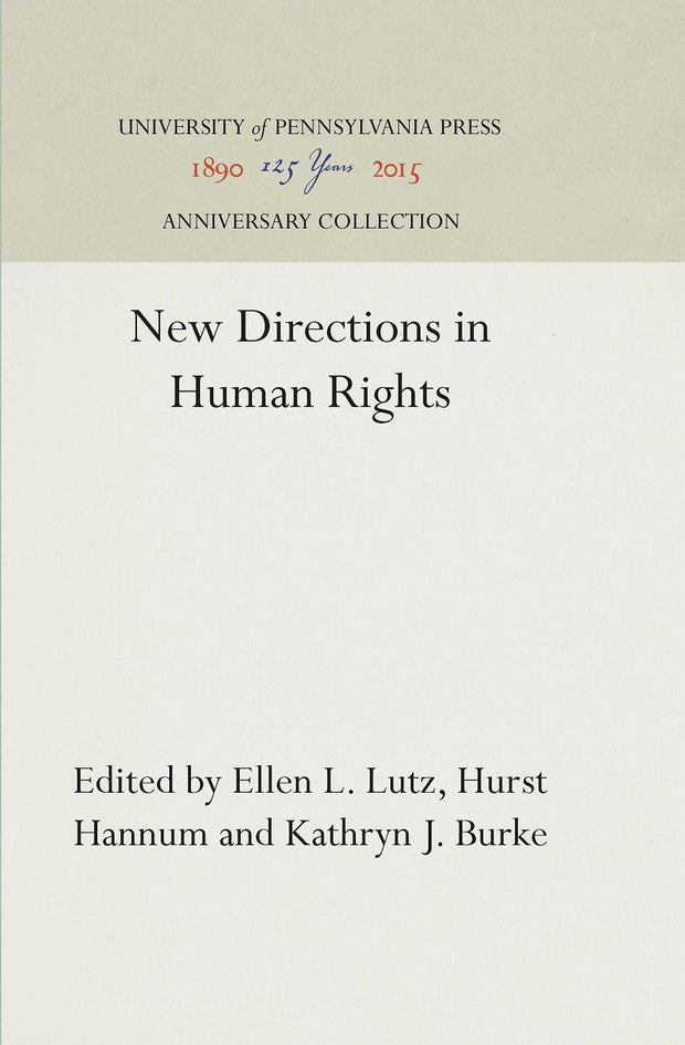 Cover image for New Directions in Human Rights, isbn: 9781512809633