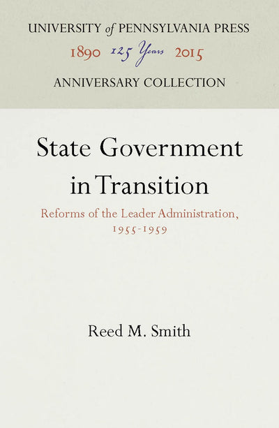 Cover image for State Government in Transition, isbn: 9781512809718