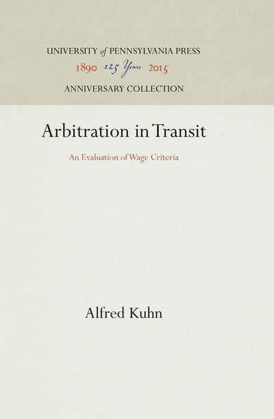 Cover image for Arbitration in Transit, isbn: 9781512812725