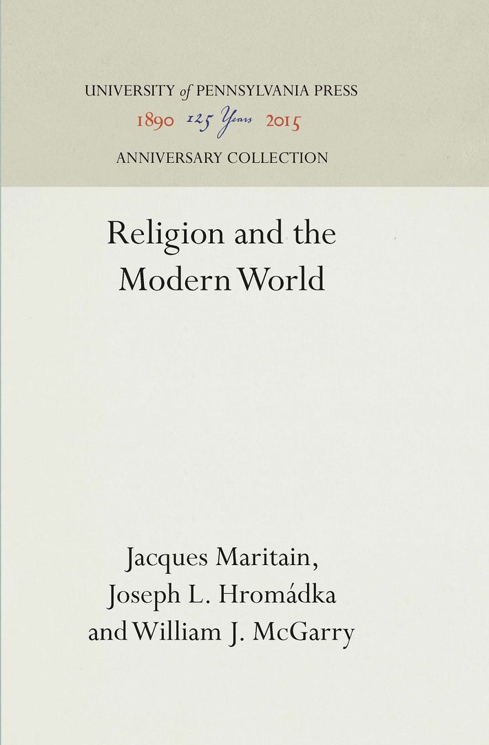 Cover image for Religion and the Modern World ISBN 9781512812992