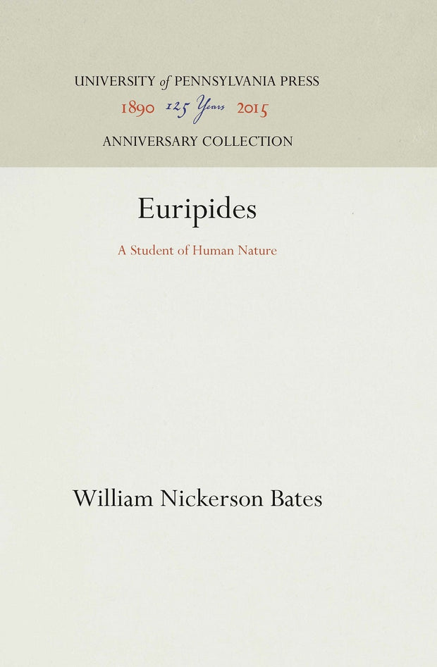 Cover image for Euripides, isbn: 9781512814231