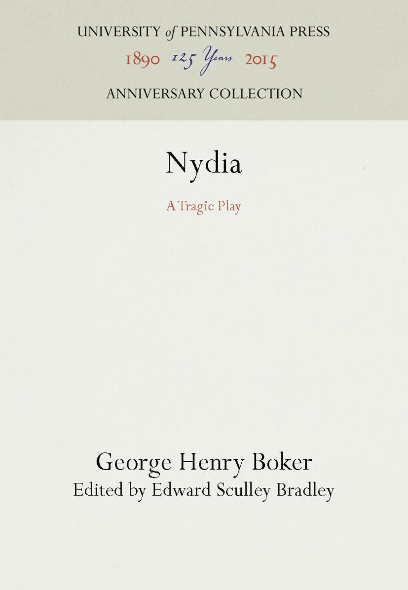 Book cover image for Nydia ISBN: 9781512814583