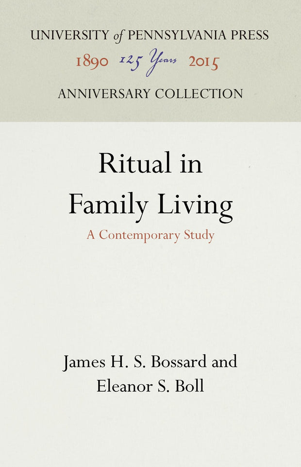 Cover image for Ritual in Family Living, isbn: 9781512814613