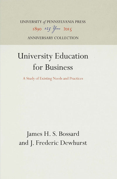 Cover image for University Education for Business, isbn: 9781512814620