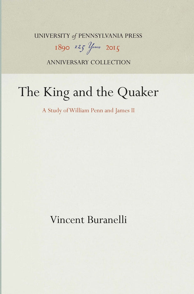 Cover image for The King and the Quaker, isbn: 9781512814958