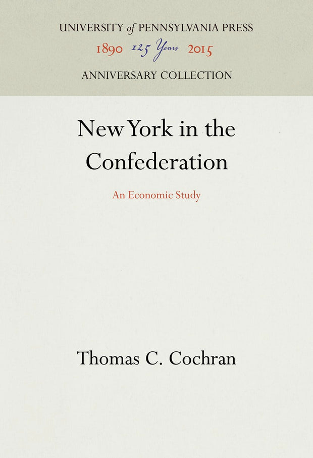 Cover image for New York in the Confederation, isbn: 9781512815269