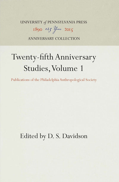 Cover image for Twenty-fifth Anniversary Studies, Volume 1, isbn: 9781512815436